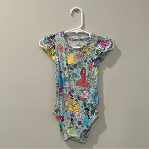 Posh Peanut Disney Princesses Ruffled Bodysuit